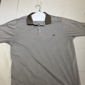 Southern Marsh Striped Polo - XL